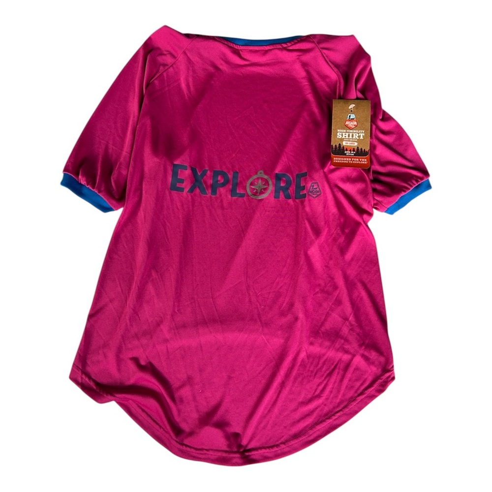 New Top Paw EXPLORE Bright & Breezy dog t-shirt XXL
